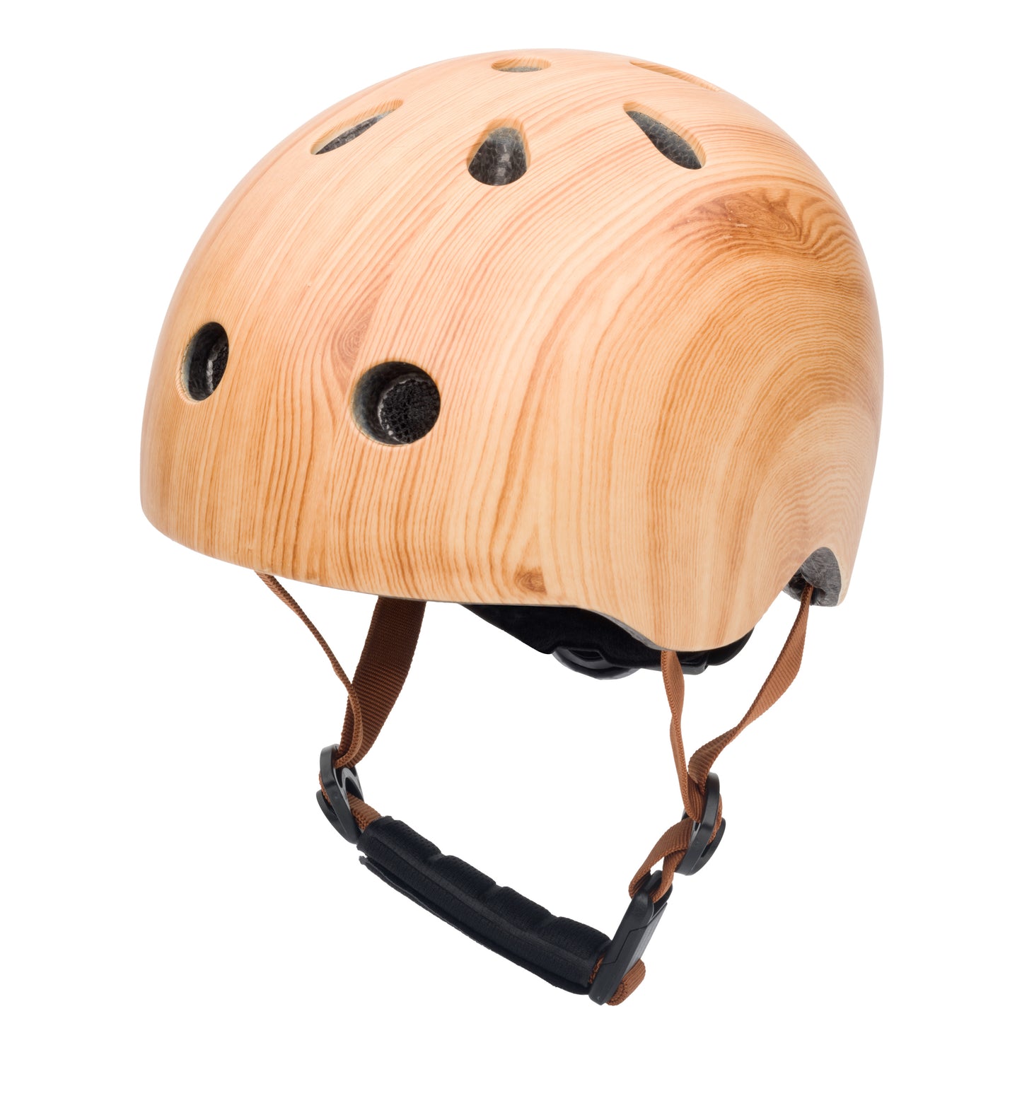 Casque enfant Trybike taille XS Motif Bois