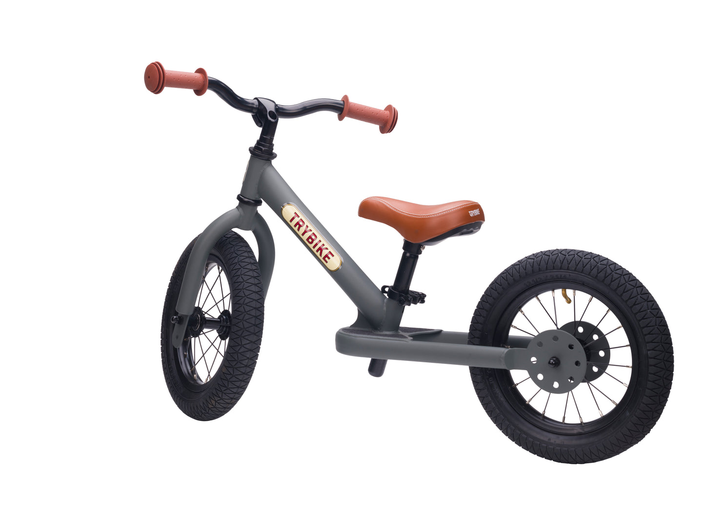 Trybike Draisienne évolutive 2 en 1 enfant 1-6 ans – anthracite