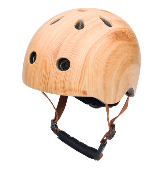 Casque enfant Trybike taille XS Motif Bois
