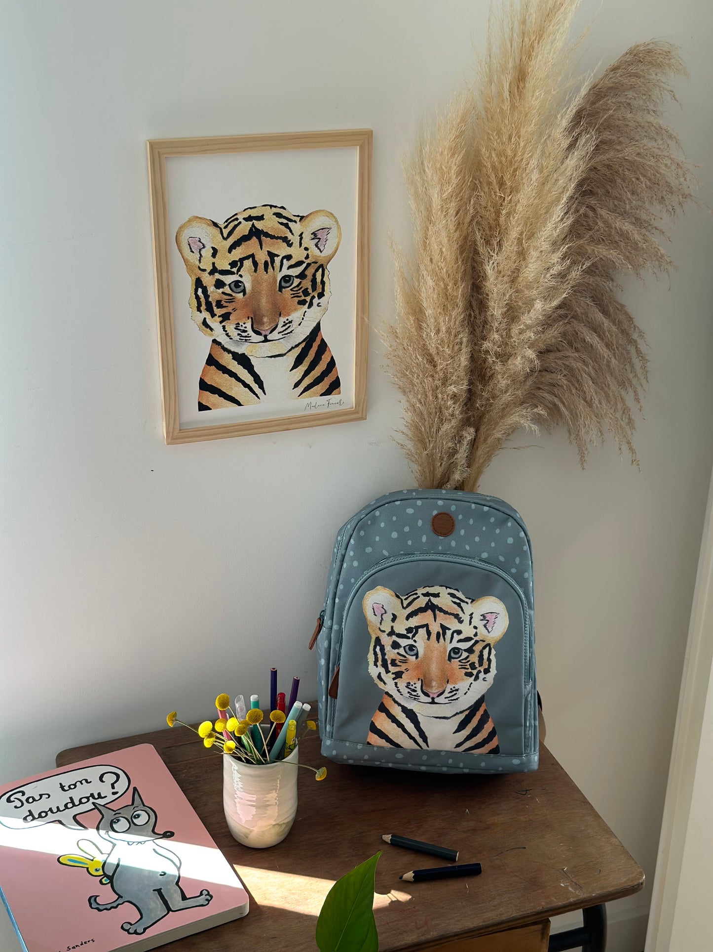 sac a dos tigre CHARLIE - WALDY & CO