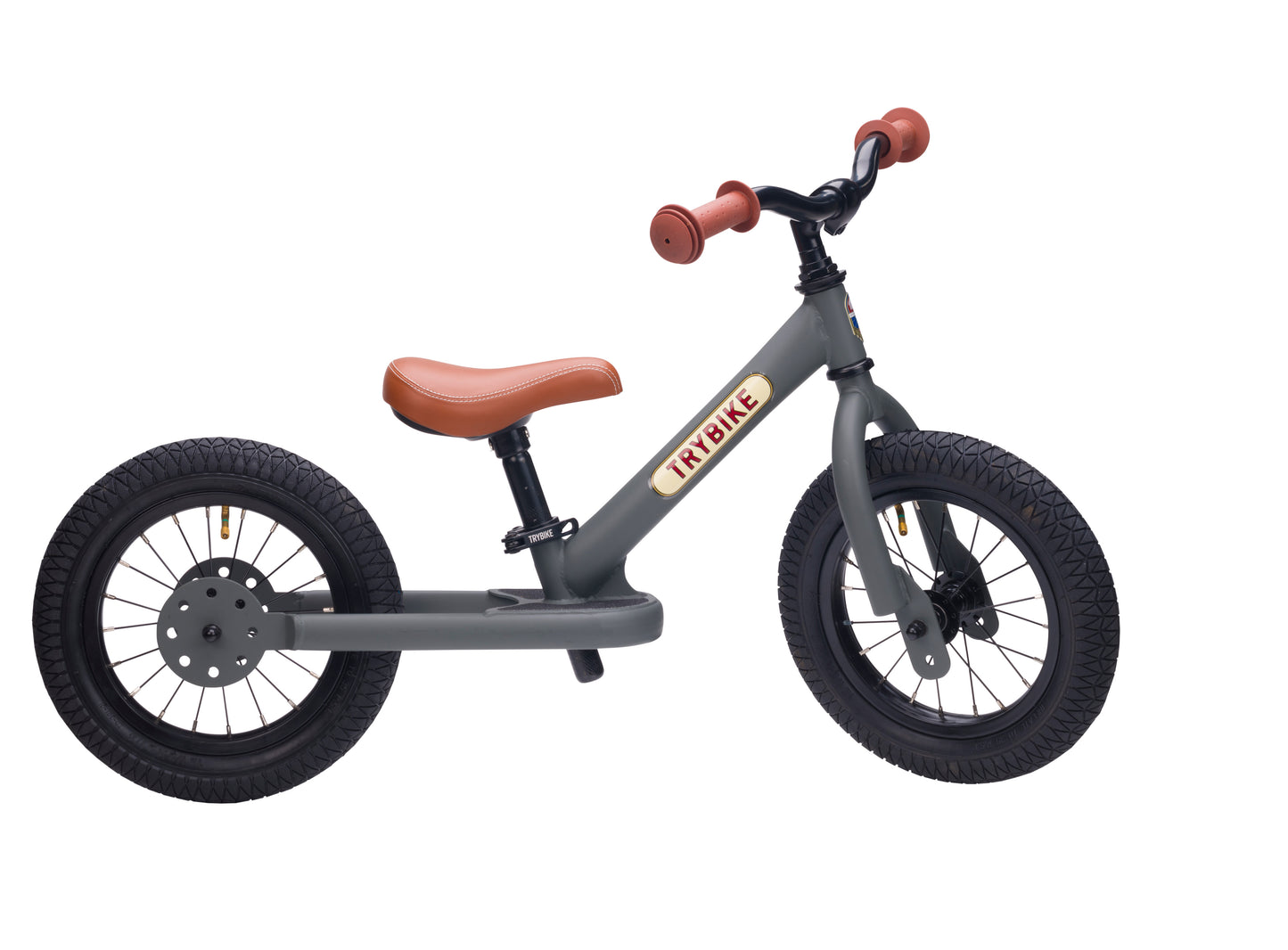 Trybike Draisienne évolutive 2 en 1 enfant 1-6 ans – anthracite