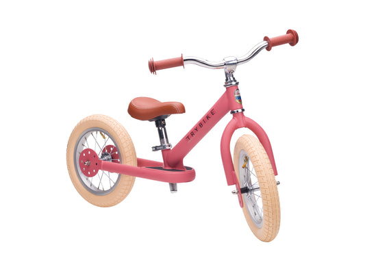 Trybike Draisienne évolutive 2 en 1 enfant 1-6 ans – rose