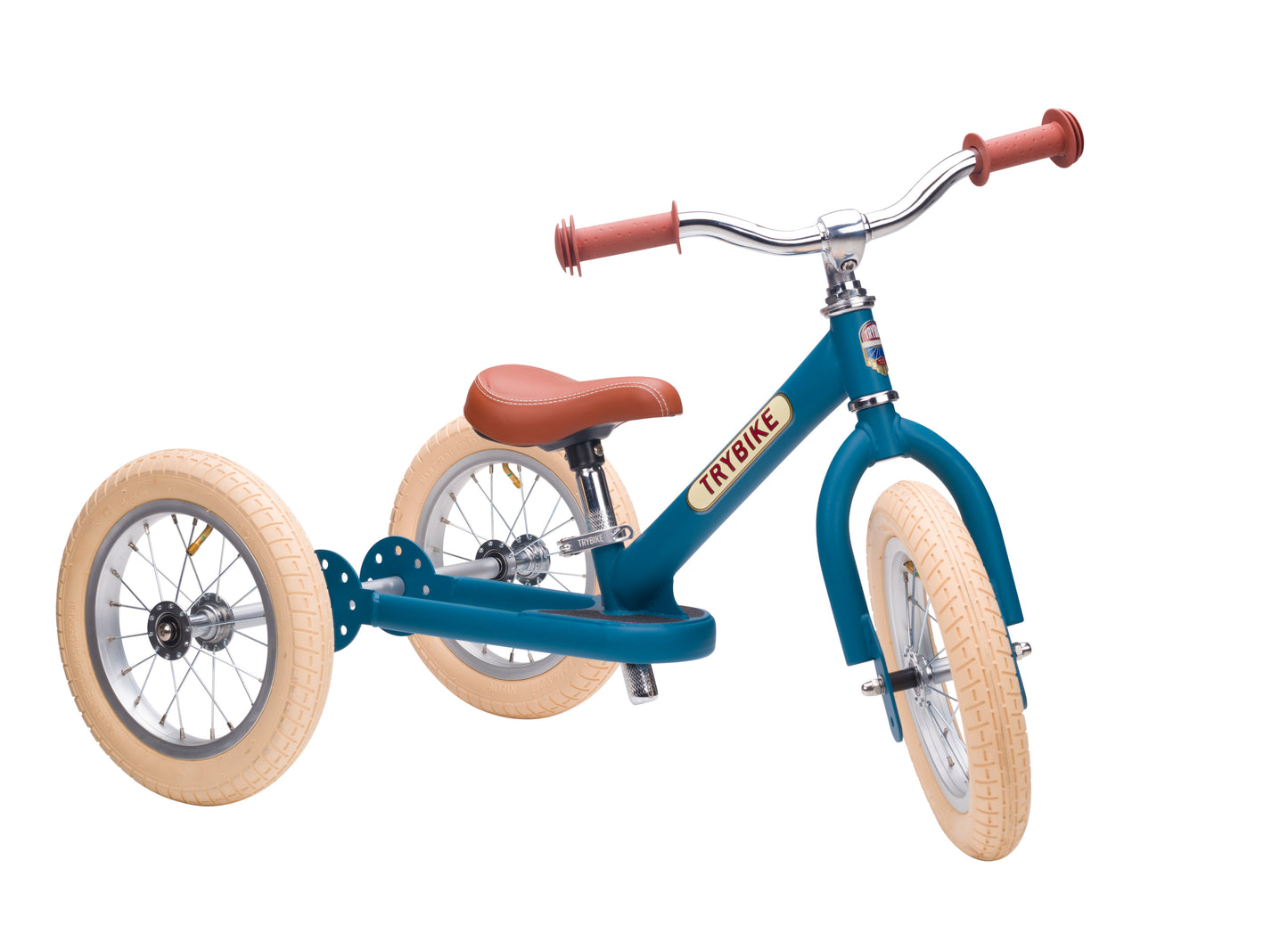 Trybike Draisienne évolutive 2 en 1 enfant 1-6 ans – Version tricycle 3 roues – Bleu