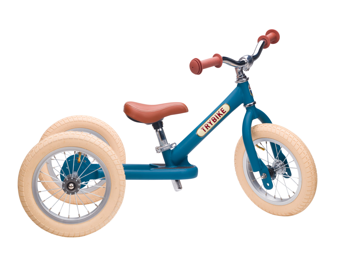 Trybike Draisienne évolutive 2 en 1 enfant 1-6 ans – Version tricycle 3 roues – Bleu