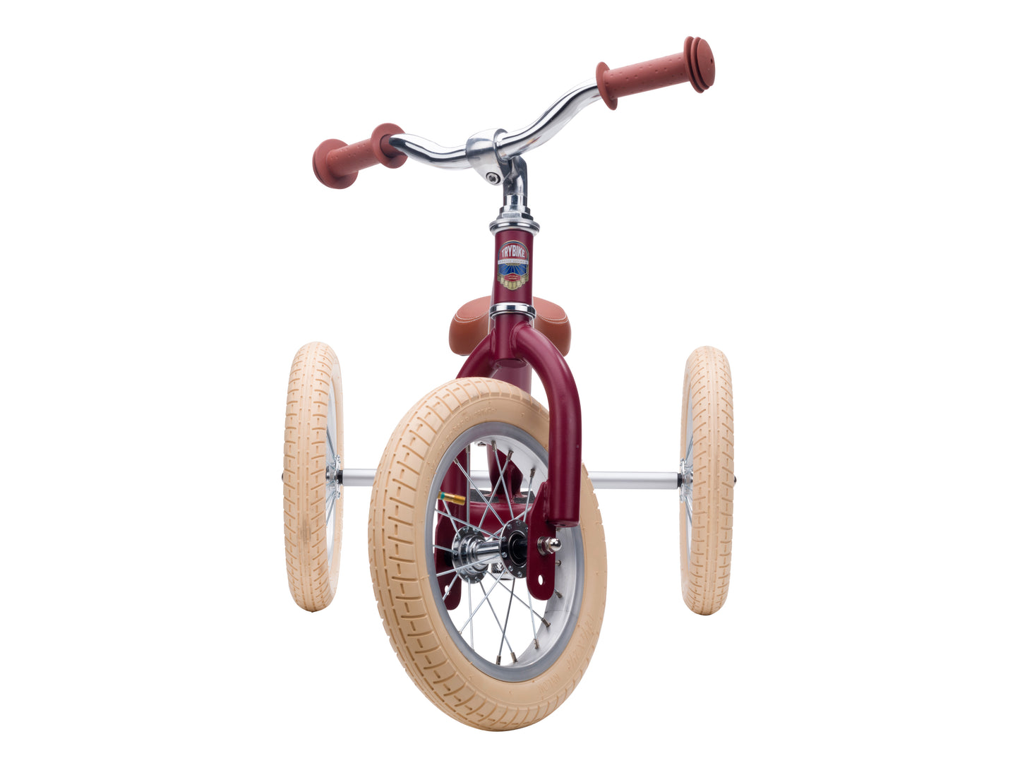 Trybike Draisienne évolutive 2 en 1 enfant 1-6 ans – Version tricycle 3 roues – Rouge