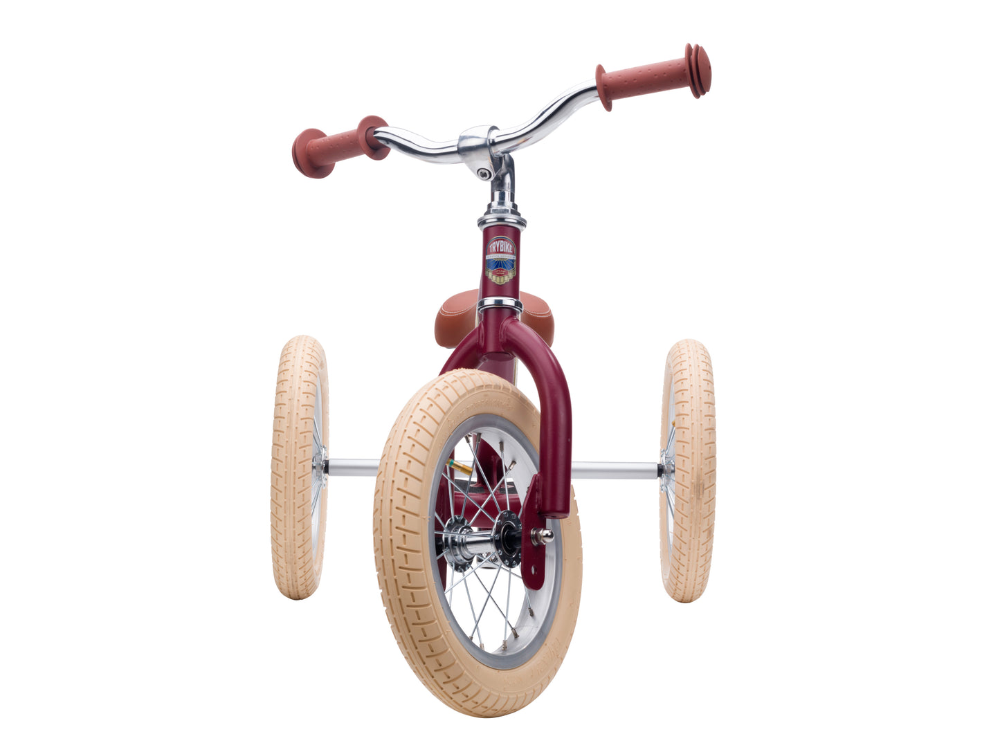 Trybike Draisienne évolutive 2 en 1 enfant 1-6 ans – Version tricycle 3 roues – Rouge
