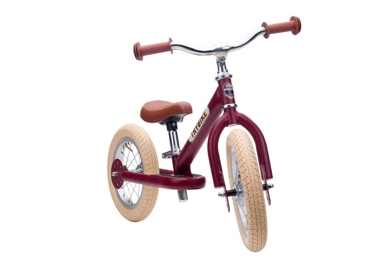 Draisienne Trybike rouge vintage 2 roues