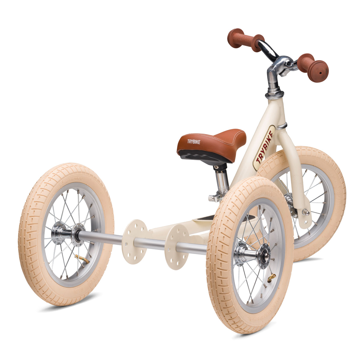 Trybike crème vintage en version tricycle 3 roues