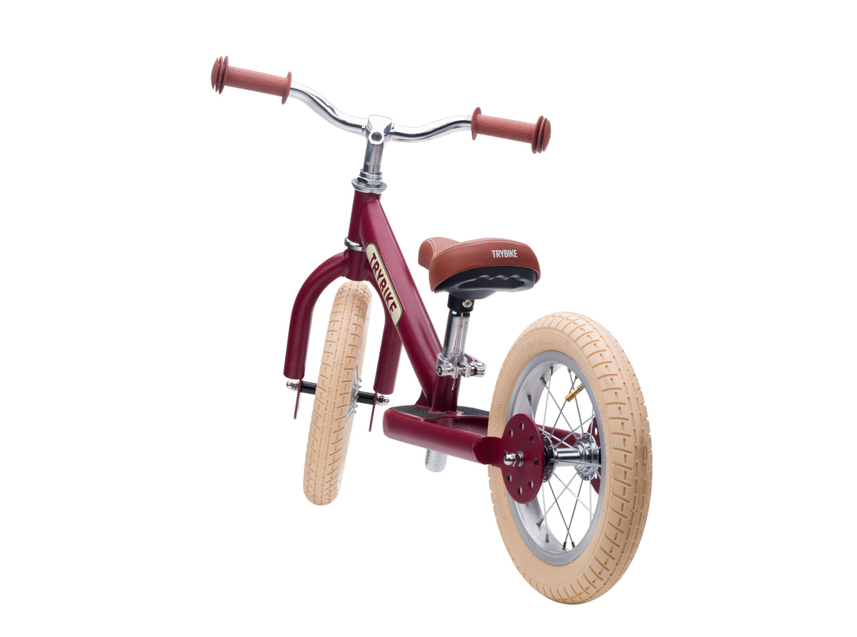 Draisienne Trybike rouge vintage 2 roues